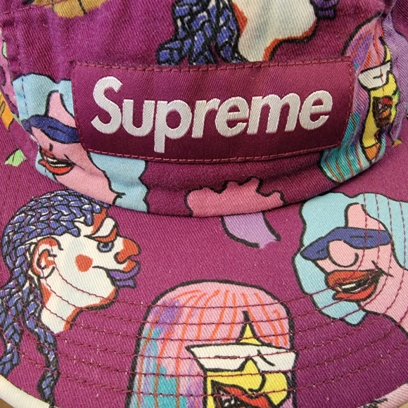 Supreme Gonz Heads Camp Cap - Picture 3 of 8
